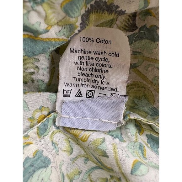 Liberty Art Fabrics For J.Crew Womens Floral Boho Peasant Blouse Small - Picture 6 of 6